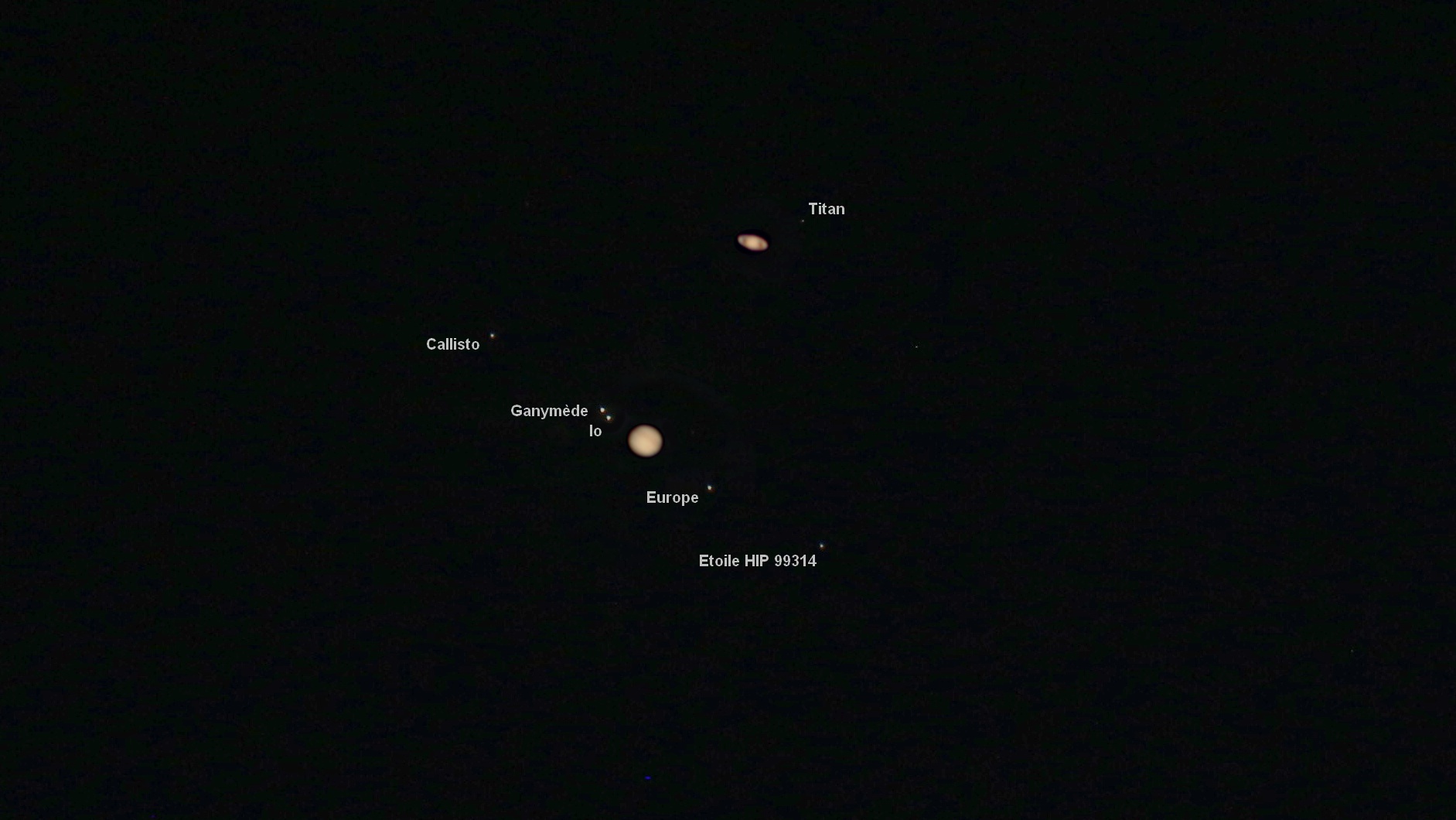 Conjonction Jupiter Saturne 21 décembre 2020 légende- C.Guerrini