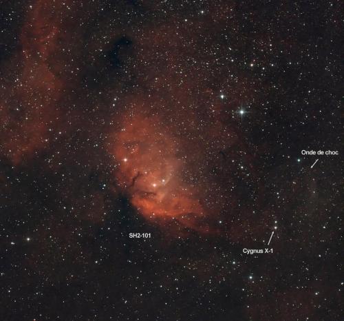 SH2 - 101 Nébuleuse de la Tulipe